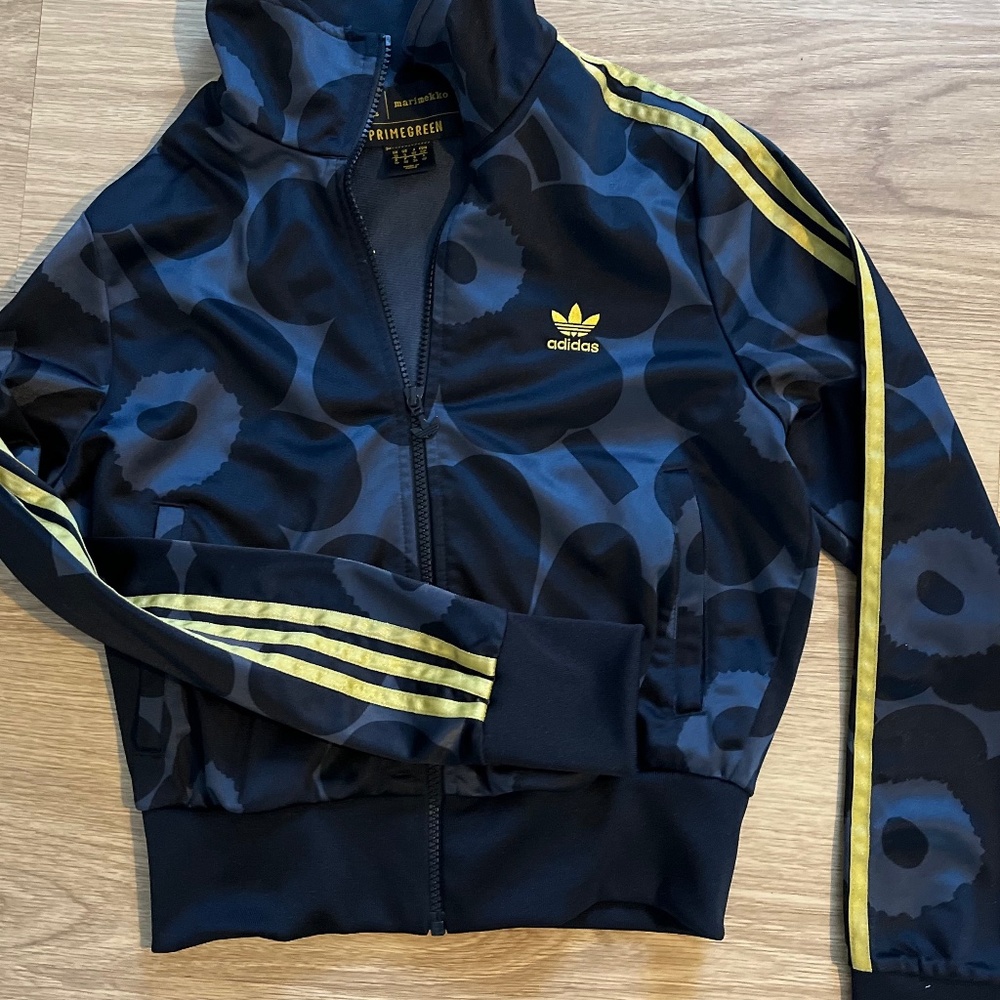 Adidas MARIMEKKO L/S zip jacket SMALL